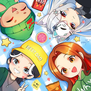 Custom Commission for Kazoku Event Coordinators and Admins by itsfluu_