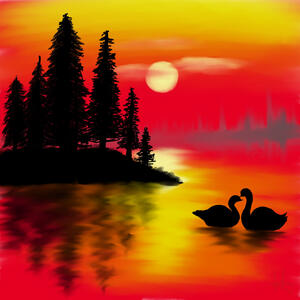 Sunset (Red)