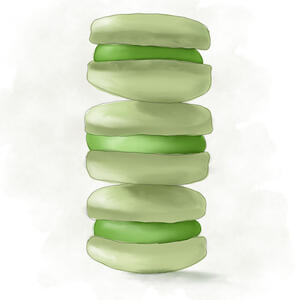 Matcha Macarons