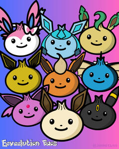 Eeveelution Baos