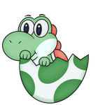 Custom PNGTuber (Yoshi Idle) by DeadlyBoop