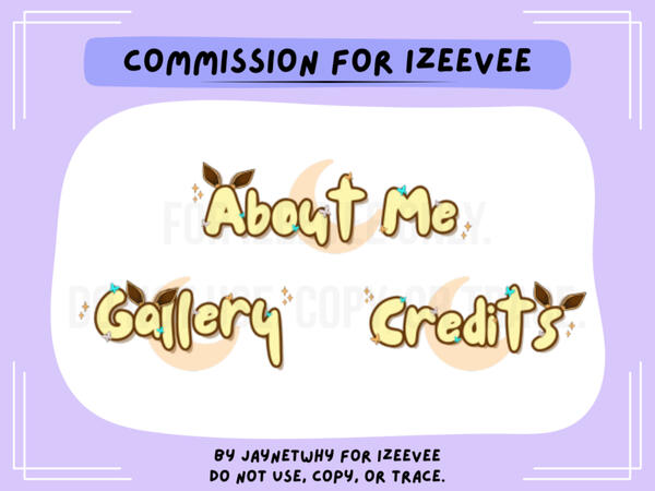 Panels Commission for izeevee